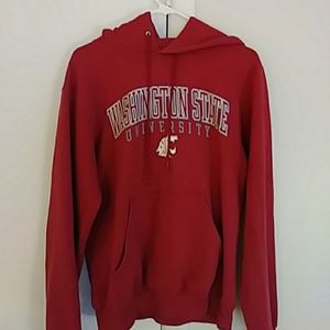 Washington state university hoodie red